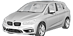 BMW F45 U0709 Fault Code